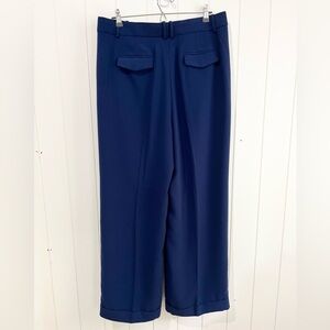 J. Crew NWT Essential Wide Leg Pant size 14T Blue